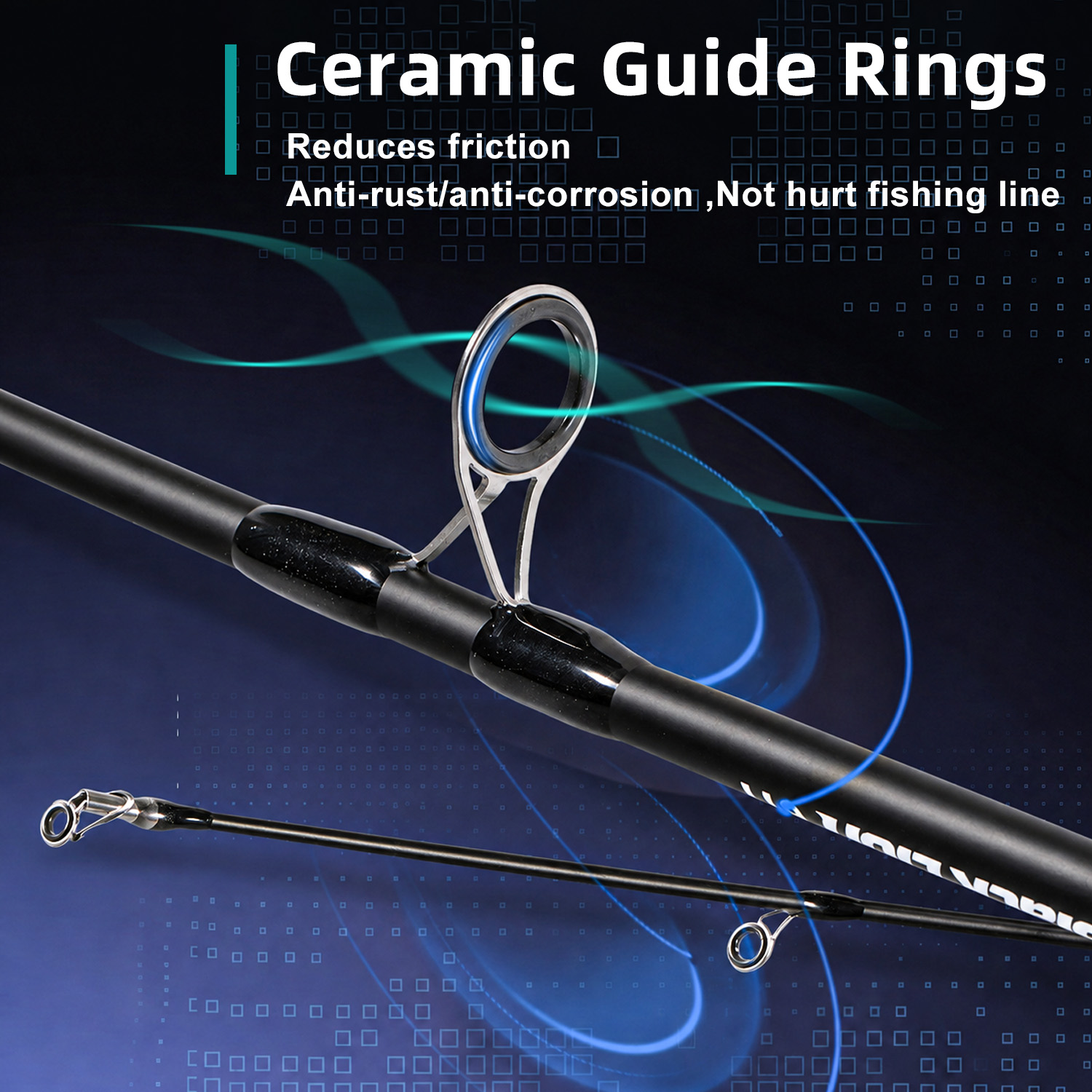 Sougayilang 1.8m Fishing Rod F - Fishing Boat Fiberglass ulasan dan harga