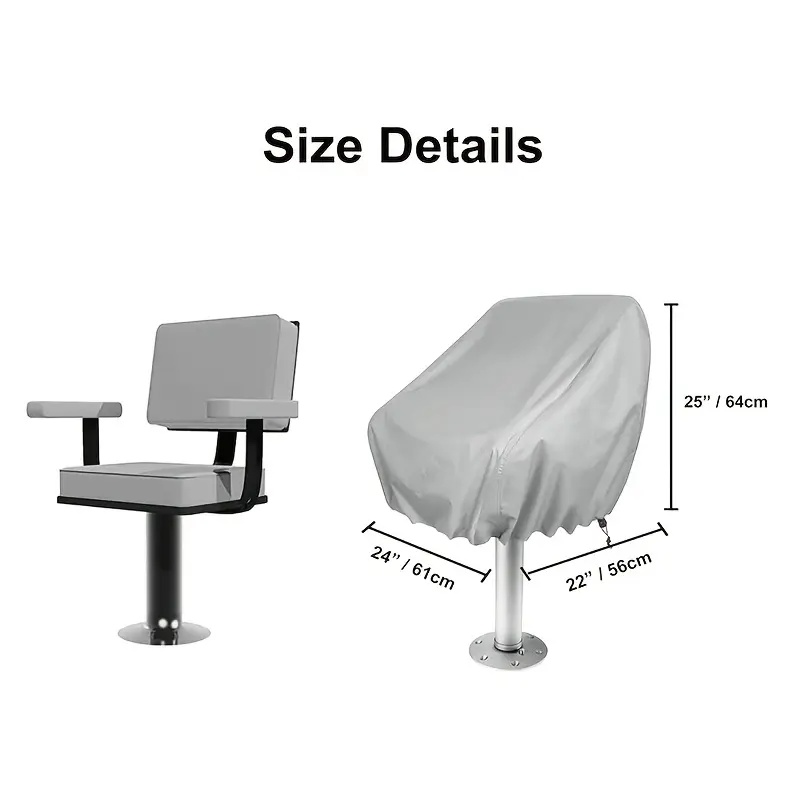 1Pcs Waterproof Boat Seat Cove - Fishing Boat Seat ulasan dan harga