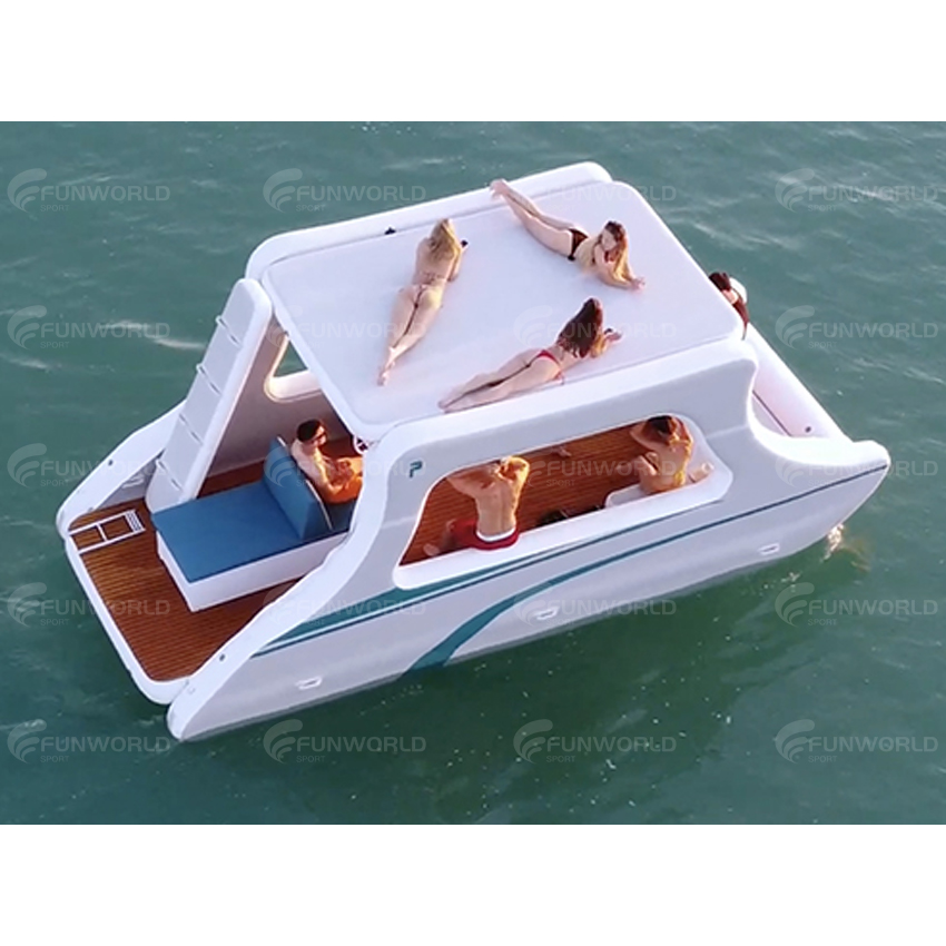 Large Szie 4-8 Persons Inflata - Fishing Boat Aluminum ulasan dan harga