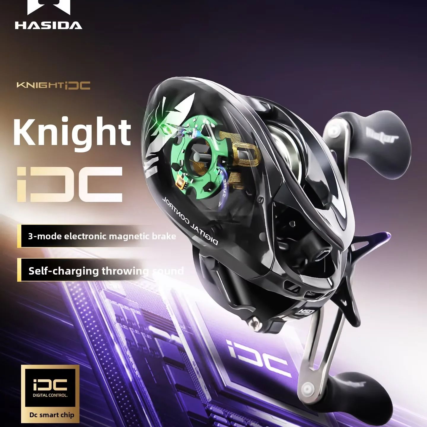 HASIDA Knight DC Baitcasting R - Abu Garcia Reel Max ulasan dan harga